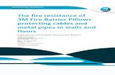 The fire resistance of 3M Barrier Pillows andmultimedia.3m.com/mws/media/1090555O/3m-fire-barrier-pillows-rir... · This Regulatory Information Report refers to the assessment report