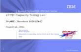 zPCR Capacity Sizing Lab - SHARE · zPCR Capacity Sizing Lab SHARE - Sessions 10001/9667 ... CICS* CICS/VSE* Cool Blue. DB2* DFSMS. ... The IBM tool to properly size mainframe upgrades