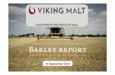 12 September 2016 - Home - Viking Malt€¦ ·  · 2016-09-1212 September 2016. General: ... Malting barley quality from samples to Panevezys plant Malting barley varieties: ...