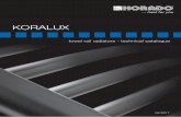 KORALUX katalog EN 02 2017 - Heating, cooling and ... The company reserves the right to make technical changes. MODERN PRODUCTS WITH HIGH HEAT OUTPUT AND PROVEN QUALITY KORALUX CLASSIC