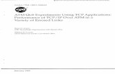 ATM QoS Experiments Using TCP Applications: … QoS Experiments Using TCP Applications: Performance of TCP/IP Over ATM in a ... • FORE Sun Bus Adapter (SBA-200E) ATM Ne_'ork Interface