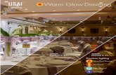 Lighting Shifts to Warm as You Dim USAI Lighting’s patented Warm Glow Dimming technology provides warmth and glow once possible only in dimmed incandescent