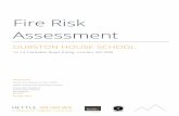 Fire Risk Assessment - Durston House Risk Assessment ... Additional hazards observed? 4.2 Cooking Equipment or Kitchens ... Cleanliness of kitchen acceptable? ☒ ☐ ...