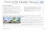 UN News UN Daily News - United Nations · UN News For the latest news updates ... Uganda, through its Refugee Act of 2006, ... including 4,971 killed and 8,533 injured.