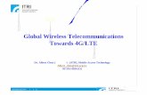 Global Wireless Telecommunications Towards 4G/LTE · terminals will be able to enjoy mobile broadband download speeds ... 品牌Android智慧型手機、Android平板、MeeGo ...