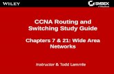 CCNA Routing and Switching Study Guidecs3.calstatela.edu/~egean/cs447/lecture-notes-sybex2016/Chapter21.pdfCCNA Routing and Switching Study Guide. Chapters 7 & 21: Wide Area ... Chapter