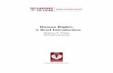 Human Rights: A Brief Introduction - Harvard University · Human Rights: A Brief Introduction ... available to translate the high aspirations of human rights into practice. ... (“fundamental