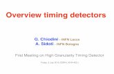 Overview timing detectors - University of Arizonaatlas.physics.arizona.edu/.../chiodini_timing_detector_2015_07_03.pdf · Overview timing detectors ... Friday, 3 July 2015 CERN ...