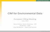 CIM for Environmental Data - Home - CIMugcimug.ucaiug.org/Meetings/Ljubljana2013/Presentations/Day 2... · SOUTHERN CALIFORNIA EDISON® CIM for Environmental Data European CIMug Meeting