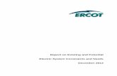 Report on Existing and Potential Electric System ... Constraints and... · ERCOT Report on Existing and Potential Electric System Constraints ... ERCOT Report on Existing and Potential
