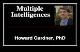 Multiple Intelligences - ajwatts2.comajwatts2.com/files/Gardner_Overview_and_Game.pdf · Visual-Spatial intelligence ... Existential intelligence ...