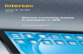 Discover convincing reasons to participate in 2015 · Dubai, UAE Discover convincing reasons to participate in 2015. Intersec – presenting you to the world, ... Control & ELV Engineer