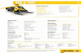 MX Z TNT 2013 - Ski-Doo Snowmobiles by BRP | Ski-Doo USA · COLOR AVAILABLE Yellow / Yellow ENGINE CHOICE E-TEC 800R MX Z® TNT GAUGE FEATURES Speedometer Standard Tachometer Standard