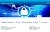 Digital Security Cyber Security and Fraud Prevention · Digital Security – Cyber Security and Fraud Prevention Citi Online Academy ... Elizabeth Petrie . Director Strategic Analysis