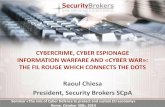 Raoul Chiesa President, Security Brokers SCpA · Key points: Virtual (pyramidal approach, anonimity, C&C, flexible and scalable, ... Pacific, I’ve been able to identify some issues