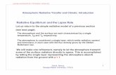Radiative Equilibrium and the Lapse Ratechem.atmos.colostate.edu/AT620/Sonia_uploads/Radiation_Climate.pdf · George Mason University / COLA 1 ... Radiative Equilibrium and the Lapse