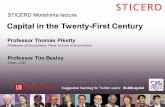 Capital in the 21 - LSE Home · Capital in the 21st century Thomas Piketty Paris School of Economics LSE, June 16 2014