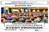 TRANSFORMING BUSINESS EXCELLENCE EVENT …€¦ · “Transforming Business Excellence” is more than a conference . theme – it’s about establishing a long-term mindset that
