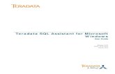 Teradata SQL Assistant for Microsoft Windows User Guidedbmanagement.info/Books/MIX/teradata_sql_assitant... · Teradata SQL Assistant for Microsoft Windows User Guide 3 Preface Purpose