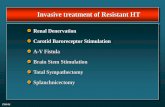 Invasive treatment of Resistant HT - Capri Cardio · Invasive treatment of Resistant HT 17889 M ... Daytime ASBP g) ... 62: 1880-1886 Office BP 24-h ABPM -20 -15