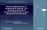 Numerical Solution of Ordinary Differential Equations - IKIU · ordinary differential equations for upper-division undergraduate students and begin- ... background for understanding