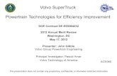 Volvo SuperTruck - Department of Energyenergy.gov/sites/prod/files/2014/03/f10/ace060_amar_2012_o.pdf · Volvo Group Powertrain Engineering . Principal Investigator: Pascal Amar .