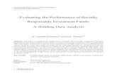 Evaluating the Performance of Socially Responsible Investment … ·  · 2011-12-12Evaluating the Performance of Socially Responsible Investment Funds: ... Thank you for providing