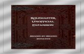Rolemaster Unofficial Expansion - Guild Companion · THE B.A.S.E. INITATIVE SYSTEM LV4626@Gmail.com 2 | P a g e Preface, for the Rolemaster Unofficial Expansion Second-by-Second Initiative