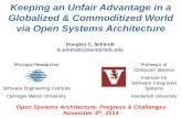 Keeping an Unfair Advantage in a Globalized & Commoditized ... · Globalized & Commoditized World via Open Systems Architecture. ... Oracle. Facebook. DARPA. CMU. Stanford. ... Academia