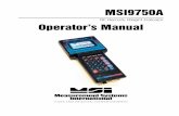 RF Remote Weight Indicator Operator’s Manual · Advanced Modem Settings ... Mating Cable ... The Sigma symbol is used to indicate a total weight GRS – Abbreviation for Gross Weight