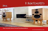 LOUDSPEAKERS - Harbeth · loudspeakers are capable ... power capacity of the speaker playing music of average energy. Stands ... Germany to Russia, this