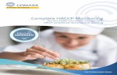Complete HACCP Monitoring - … advantages of Comark Kitchen Manager Comark specializes in paperless HACCP solutions which reduce the labor time and errors that can occur