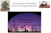 Conventional and Modern Forms of Energy Productionkkft.bme.hu/sites/default/files/Conventional and Modern Forms of... · Conventional and Modern Forms of Energy Production György