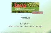 Arrays - Orange Coast Collegefaculty.orangecoastcollege.edu/...Ch07_Arrays_P3.pdf · CS 170 _ Java Programming - M. Malaty Chapter 7: Arrays –Slide # 3 JAVA: An Introduction to