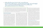 Francesco Orsini, Marielle Dubbeling and Giorgio … rooftop... · 12 Chronica Horticulturae > Multifunctional rooftop horticulture: a promising strategy for intensifying horticulture