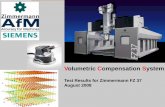 Volumetric Compensation System - AfM · PDF fileCompany Contact Responsibility Assignment Objectives ... install the volumetric compensation system on SINUMERIK 840D ... AfM is a Solution