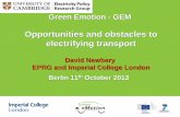 Opportunities and obstacles to electrifying … and obstacles to electrifying transport ... wt 200kg, guarantee: 8ys or ... Opportunities and obstacles to electrifying transport