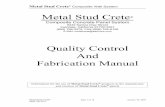 Metal Stud Crete - Precast Concrete Panels - … Stud Crete® Composite Wall System Metal Stud Crete® Page 1 of 18 January 30, 2008 (800) 796-3275 Metal Stud Crete ® Composite Concrete