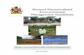 Revised Decentralized Environmental … 2012 Ministry of Local Government and Rural Development Revised Decentralized Environmental Management Guidelines