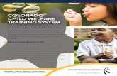 COLORADO CHILD WELFARE TRAINING SYSTEM - … 2013, Kempe has partnered with the Colorado . Department of Human Services to create and launch the Child Welfare Training System (CWTS)