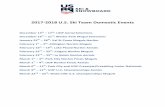 2017-2018 U.S. Ski Team Domestic Events - My USSA ...my.ussa.org/sites/default/files/documents/athletics...2017-2018 U.S. Ski Team Domestic Events December 13th – 17th: UOP Aerial