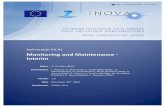 TNOVA D4.41 Monitoring and Maintenance Interim · Deliverable D4.41 Monitoring and Maintenance - Interim Editor G. Gardikis (SPH) Contributors I. Koutras, G. Mavroudis, S. Costicoglou
