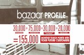 30,000 75,000 30,000 20,000 - Bazaarbazaar.town/wp-content/uploads/2016/02/bazaar-Profile-2016.pdf · Hawalli, Sharq, Subah Al Salem Noor Clinic Salam Hospital Seif Hospital Soor