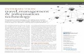 INTerSeCTION travel management & information technology · intersection: travel management & information technology 1 The technology innovations of the past 15 years ... travel KPIs