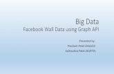 Big Data Facebook Data from Graph API - csuohio.educis.csuohio.edu/~sschung/cis612/BigData_Mongodb_Presentation... · Big Data Facebook Wall Data using Graph API Presented by: Prashant