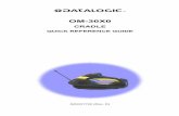 CRADLE - Download - Delfi Technologies · OM-30X0 1 USING OM-30X0 RADIO CRADLE The OM-30X0 cradle, paired with one or more Dragon™ M131 readers, builds a Cordless Reading System