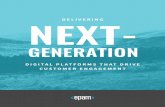 DELIVERING NEXT- - EPAM | Software Product … ·  · 2018-03-15Delivering Next-Generation Digital Platforms that Drive Customer Engagement ... To build an effective hybrid team,