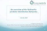 An overview of the Hydraulics of Water Distribution Networksbaywork.org/wp-content/uploads/2017/07/Hydraulics-Webinar-Slides_6... · An overview of the Hydraulics of Water Distribution