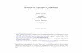 Measuring the Performance of Hedge Funds Using Two … · 2 Measuring the Performance of Hedge Funds Using Two-stage Peer Group Benchmarks Abstract This paper is the first to present