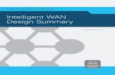 s Intelligent WAN Design Summary Vaate deg page 1 WAN Strategy WAN Strategy This guide provides a high-level overview of the Cisco Intelligent WAN (IWAN) architecture, followed by